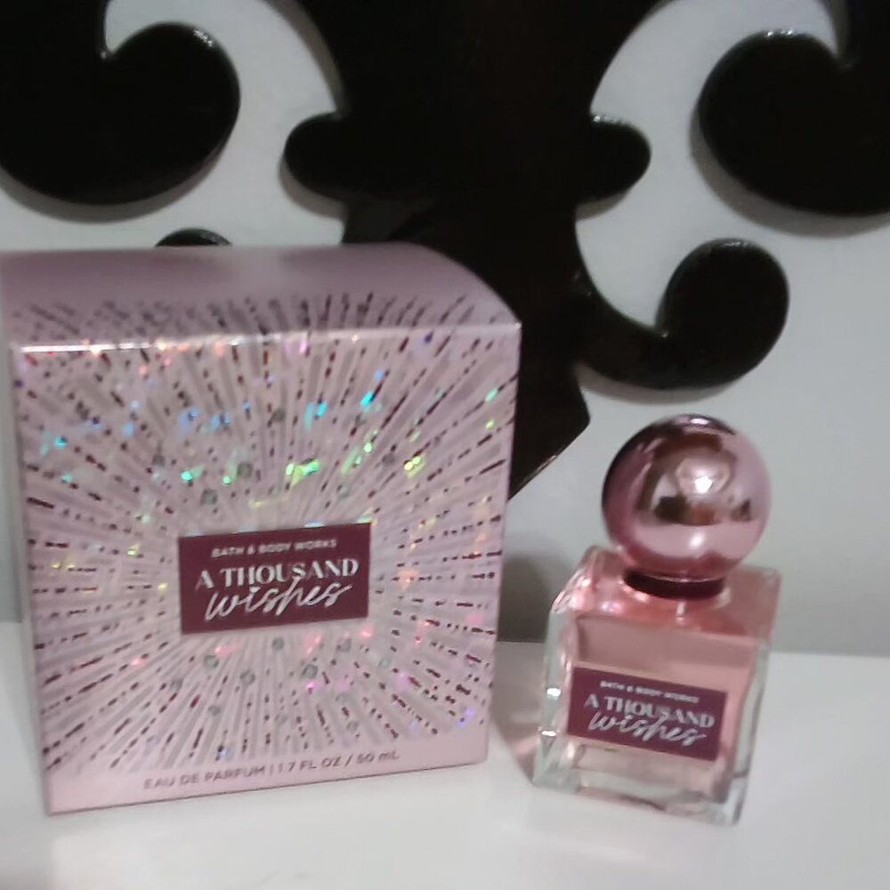 Bath and Body works Thousand Wishes SIngle wick candle and perfume - Picture 3 of 4